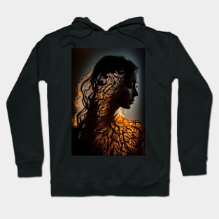 Woman of nature - Two Hoodie